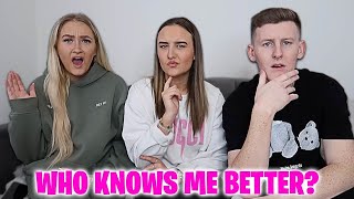 WHO KNOWS ME BETTER BROTHER VS SISTER CHALLENGE [upl. by Radcliffe966]