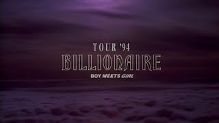 TRF Tour 94 Billionaire  Boy Meets Girl 1994 Japanese music LaserDisc [upl. by Livesay646]