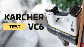 Karcher VC6 Review Ultimate Test in a Hair Salon Cordless Vacuum Performance Unveiled [upl. by Eanaj]