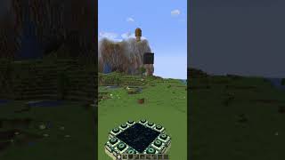 Wolf enter in Ender minecraft minecraftshorts [upl. by Ebeneser]