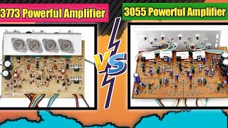 3055 VS 3773 Powerfull Transistor Amplifier kon Jada watt dega [upl. by Gilder279]