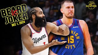 Nikola Jokic vs James Harden Full Duel 🔥🔥  December 1 2024  FreeDawkins [upl. by Drofiar188]