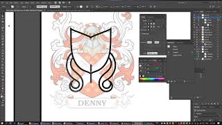 Drawing In Illustrator Day 2 Crests and Icons [upl. by Adnuhsar]