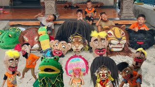 MUNCULNYA BARONGAN KODOK SAAT MAEN MACAM2 BARONGAN [upl. by Nycila]