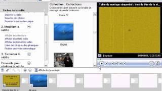 Utilisation Windows Movie Maker [upl. by Annoled]