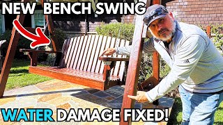 BENCH SWING BUILD Perfect for the New Woodworker [upl. by Virnelli857]