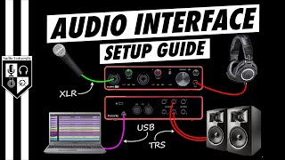 Audio Interface Setup For Beginners  A 4Step Process For Virtually Any Interface [upl. by Leeland]