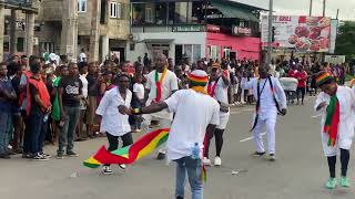 2024 Carnival Calabar 1st Dry Run  University of Calabar Band Reggae group Performance [upl. by Dorreg]