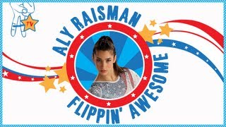 Aly Raisman Flippin Awesome Ep 1 quotStick Itquot [upl. by Nida302]