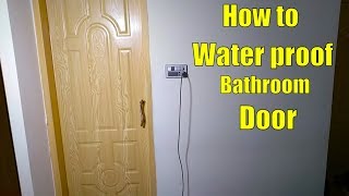 How to Waterproof Wood for Bathroom [upl. by Ahasuerus359]