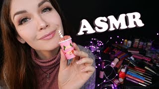 АСМР 💄 Шепот Таппинг и Косметика 👸  ASMR Whisper Tapping and Cosmetics 👩 [upl. by Inhsor]