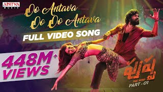 Oo Antava MawaOo Oo Antava Video Song Telugu  Pushpa Songs  Allu Arjun DSP Sukumar Samantha [upl. by Egiedan419]