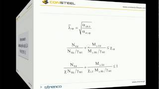 ConSteel 10  Rama portalowa  obliczenia statyczne i wymiarowanie PNEN 199311 [upl. by Kasey997]