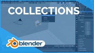 Collections  Blender 280 Fundamentals [upl. by Nnawaj]