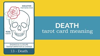 Death Tarot Card Reading and Meaning [upl. by Medina634]