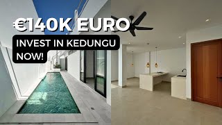 Watch This €140K Bali Villa in Booming Kedungu [upl. by Birch189]