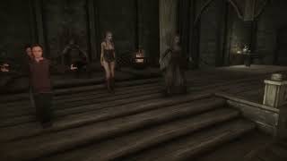 Skyrim 161170 Jarl Balgruufs Court [upl. by Kcirddes]