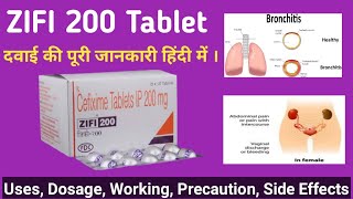 ZIFI 200 Tablet Used in Hindi  Zifi 200 tablet Side effects  Zifi 200 tablet  Zifi 200 price [upl. by Labors338]