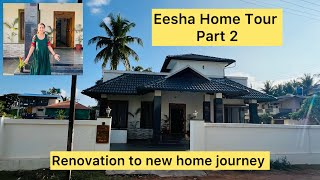 Eesha Home Tour Part 2  North Entry house vastu  roof house design  North West corner home [upl. by Aihsal]