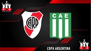 RIVER PLATE VS EXCURSIONISTAS EN VIVO ⚽️ ⚽️ ⚽️  🔥🔥 COPA ARGENTINA 🔥🔥  32AVOS DE FINAL [upl. by Innek]