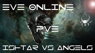 EVE Online  PVE fit ishtar  Shield tank [upl. by Notsnarc]