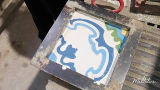 Traditional Maltese Patterned Tile Making Process by Halmann Vella Malta [upl. by Maureen]