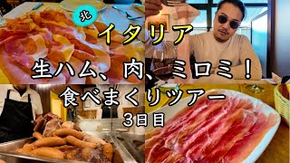 【肉しか勝たん】北イタリア 生ハムの聖地サン•ダニエーレ 寒空トリエステのおでんとビール フリウリ3日目〜San Daniele Trieste in Italy Prosciutto [upl. by Yelyak570]