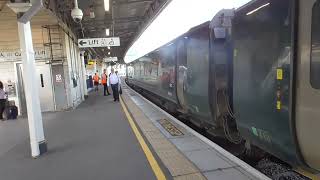 GWR Class 800 318 Departure Bristol Temple Meads for WestonSuperMare [upl. by Philly]