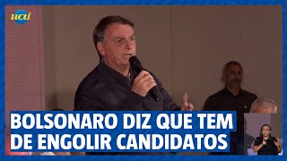 Bolsonaro diz ter que engolir candidatos de Valdemar [upl. by Ligriv]