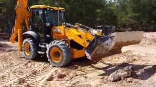 JCB 3CX Super Backhoe Test Drive [upl. by Enisamoht]