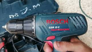 visseuse Bosch 144v Ancien [upl. by Atiekahs]