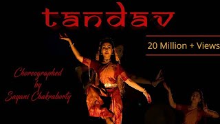 TANDAV  Choreography by Sayani Chakraborty Times music spiritual  Shankar Mahadevan [upl. by Anthia]