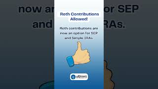 Roth contributions with your SEP or SIMPLE IRA [upl. by Heimlich]