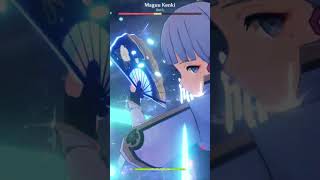 Lvl90 C0 Ayaka is GOD  4★ Weapon Showcase shorts [upl. by Laryssa]