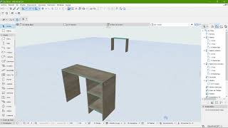 ¿Diseñar muebles o mobiliaro en archicad Hacer despiece en archicad y exportacion a sketchup [upl. by Atiana528]