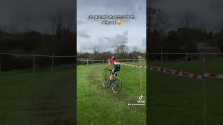 Cyclocross Valognes 💥 cycling cyclocrossmotivationperseverance [upl. by Ahsemed229]