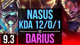 Nasus vs Darius top gameplay [upl. by Anotal]