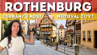 One Day in Rothenburg ob der Tauber Germany Travel Guide [upl. by Ijuy498]