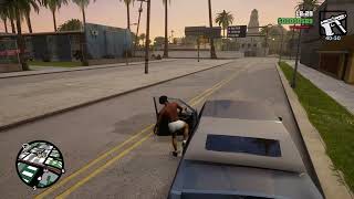 Phasing through a streetlight in GTA San Andreas [upl. by Archaimbaud]