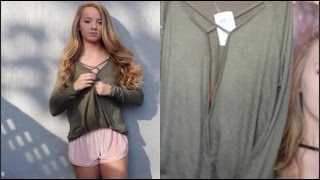 FALL CLOTHING HAUL 2016 [upl. by Aliahs]