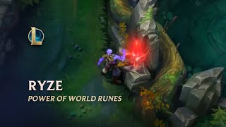 WORLD RUNES in League Doom Bot Ryze [upl. by Schreib]