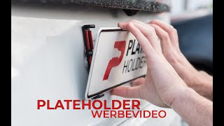 PLATEHOLDER  Die neue Generation universaler Kennzeichenhalter [upl. by Etnuad]