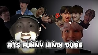 BTS try not to laugh 😂 challenge if u laugh you subscribe 😉 BTS funny hindi dubbed bts btsfunny [upl. by Anaele]