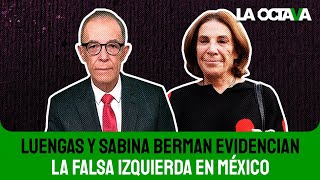 SABINA BERMAN EXHIBE al FALSO PROGRESISMO AHORA LORET y HASTA CLAUDIO X GONZÁLEZ son DE IZQUIERDA [upl. by Cannice]