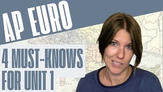 4 MustKnows for AP Euro Unit 1 [upl. by Nalon789]