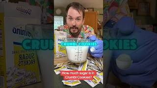 Crumbl Cookies Have So Much Sugar 🤯 Part 1 shorts crumbl cookies science food review [upl. by Ede]