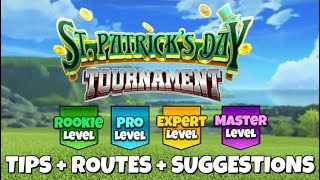 St Patrick’s Day Tournament Guide  All Divisions  Drumore Links  Golf Clash Tips Walkthrough [upl. by Lila]