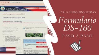 COMO LLENAR FORMULARIO DS160  2021 B1B2 [upl. by Rihana778]