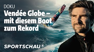 Vendée Globe  Extremsportler Boris Herrmann alleine mit seinem Boot  Sportschau [upl. by Kitchen]