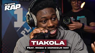 Tiakola feat RnBoi amp Monsieur Nov  Restelà PlanèteRap [upl. by Ahsinor944]